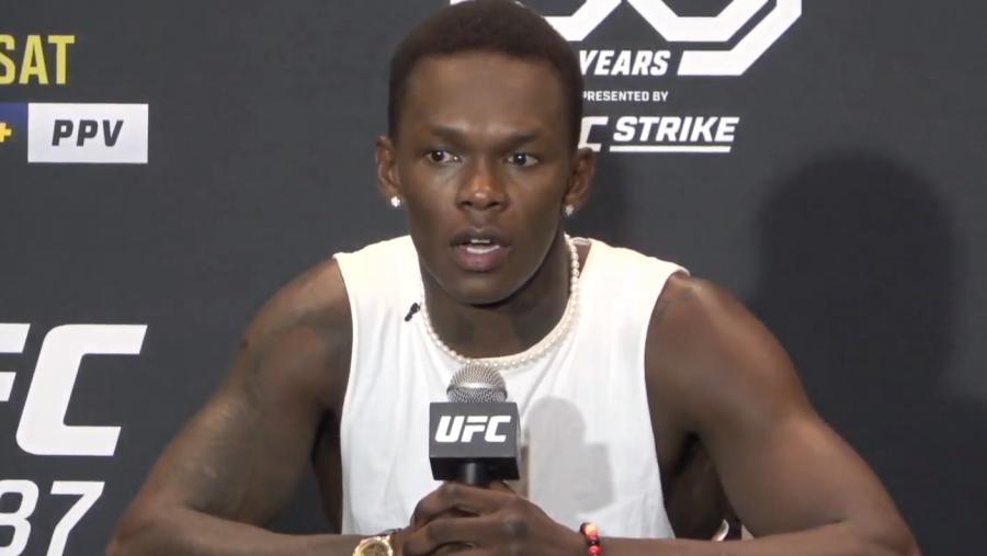 Israel Adesanya se sent sous-estimé à l'approche de l'UFC 287