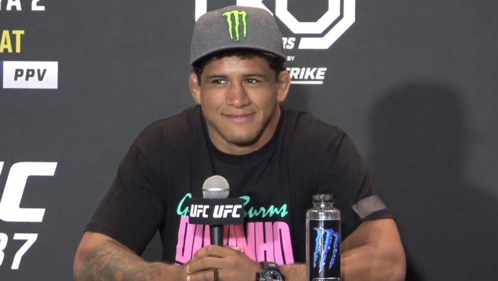 Gilbert Burns sait que le fait que Jorge Masvidal soit dos au mur constitue un danger pour le combat de l'UFC 287