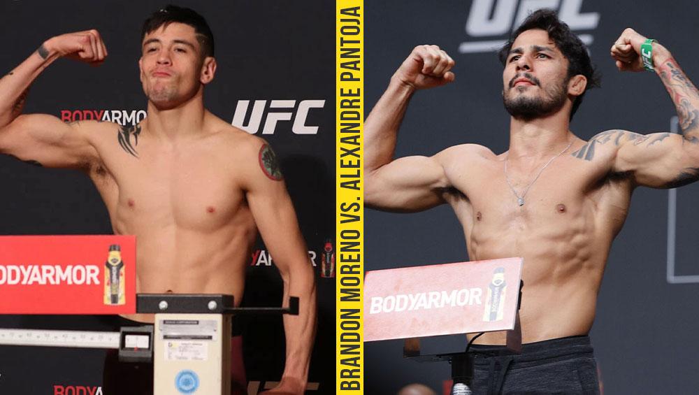 Brandon Moreno vs Alexandre Pantoja 2 pour l'UFC 290