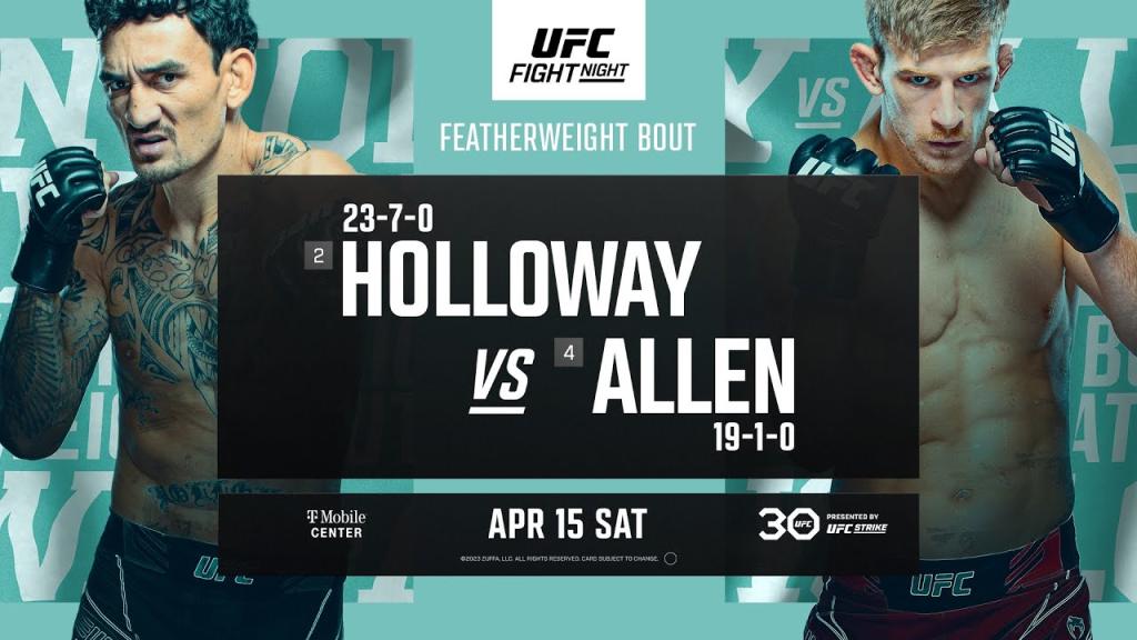 UFC on ESPN 44 - Holloway vs Allen | Fight Promo