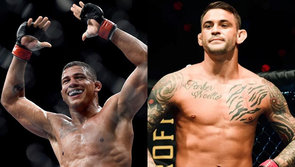 Gilbert Burns calls out Dustin Poirier pour l'UFC 288, “The Diamond” réagit