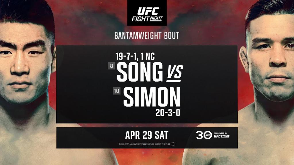 UFC Vegas 72 - Song vs Simon | Fight Promo