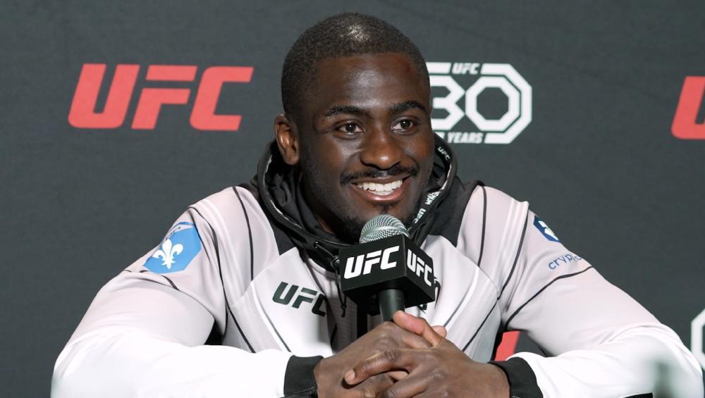 William Gomis a déclaré qu'il n'y a aucune chance qu'il tape à l'UFC ON ESPN+ 80 : “Je préfère mourir”