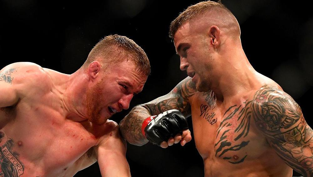 Justin Gaethje dit que Dustin Poirier a refusé le rôle d'entraîneur pour “The Ultimate Fighter”