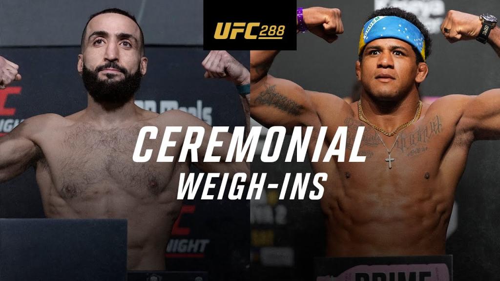 UFC 288 - La pesée cérémoniale