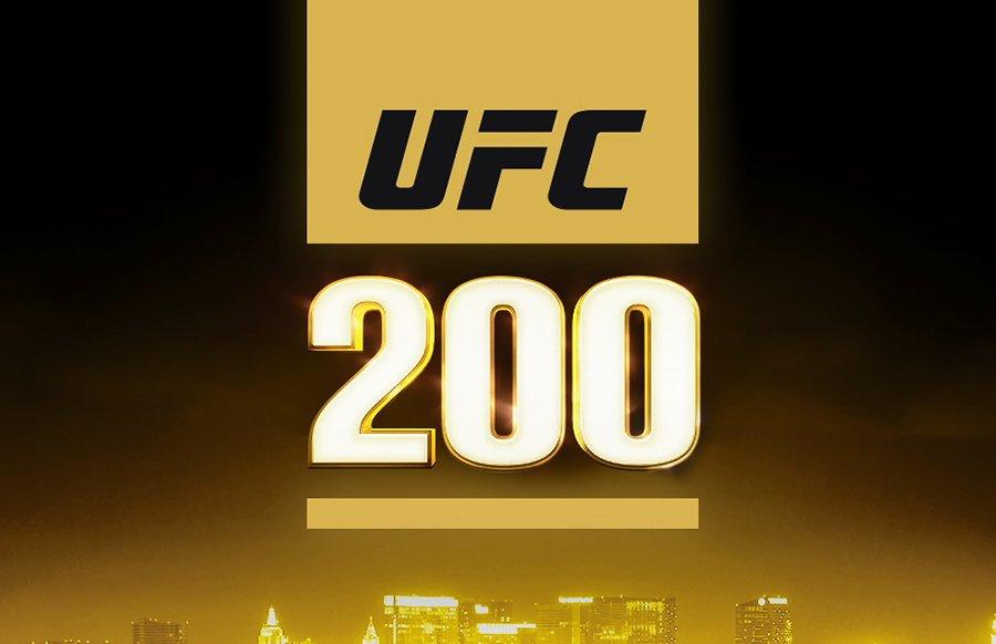 UFC 200  - Les posters et les affiches à Las Vegas