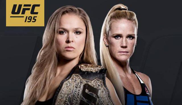 UFC 195 - Ronda Rousey VS Holly Holm