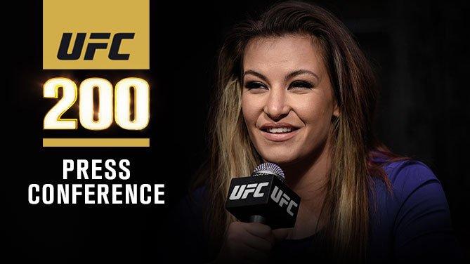 UFC 200  - Conférence de presse d'après combats