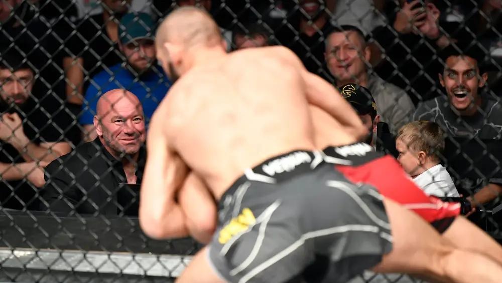 Le président de l'UFC Dana White critique vivement les médias de MMA pour avoir répandu des rumeurs sur sa relation avec Khamzat Chimaev
