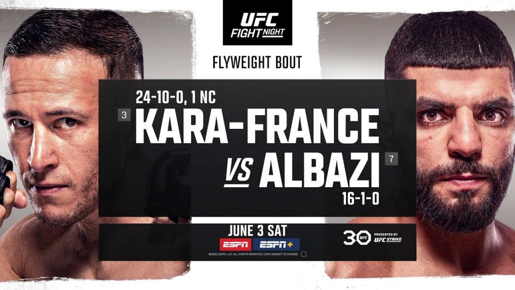 UFC Vegas 74 - Kara-France vs Albazi | Fight Promo