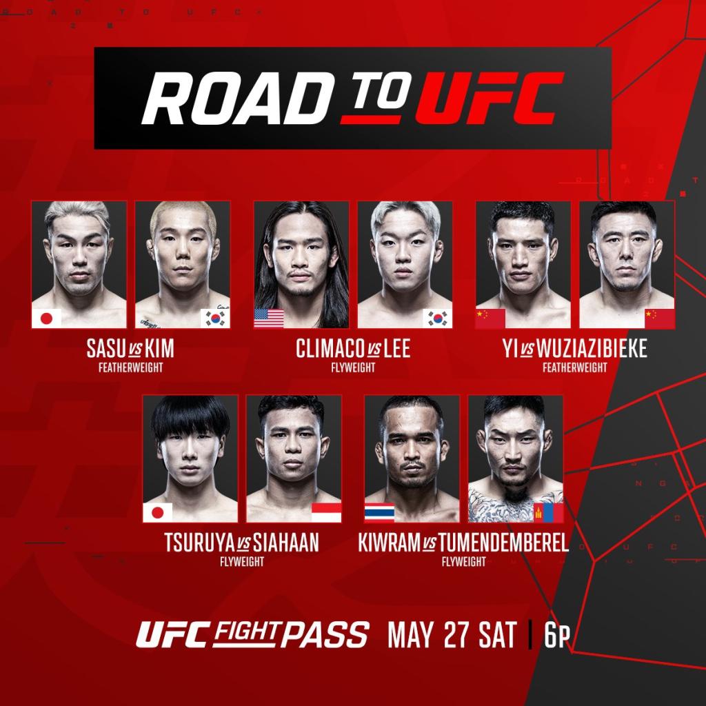 Road to UFC 2023 - Singapore : résultats