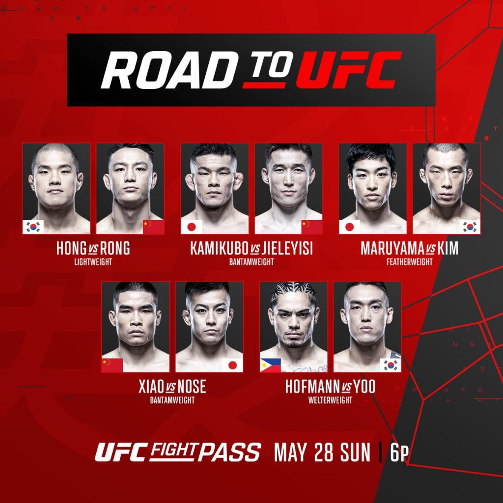 Road to UFC 2023 - Singapore : résultats