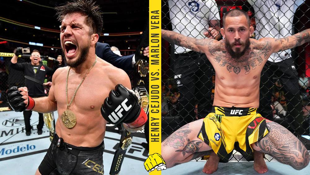 Henry Cejudo contre Chito Vera, combat poids coqs, programmé pour l'UFC 292