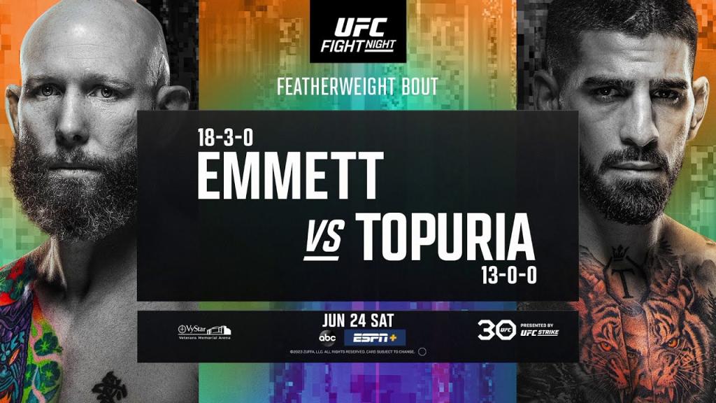 UFC on ABC 5 - Emmett vs Topuria | Fight Promo