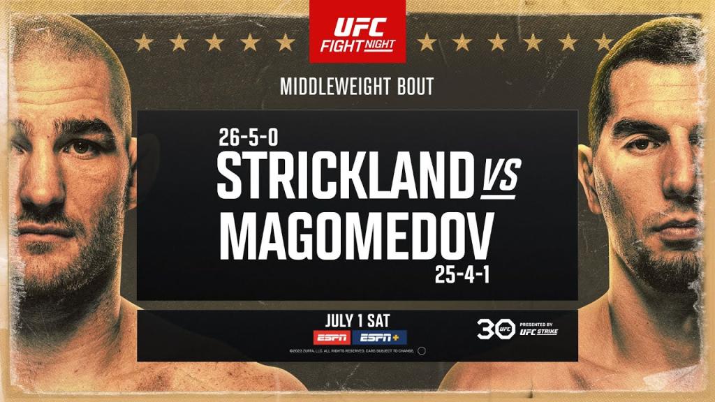 UFC Vegas 76 - Strickland vs Magomedov | Fight Promo