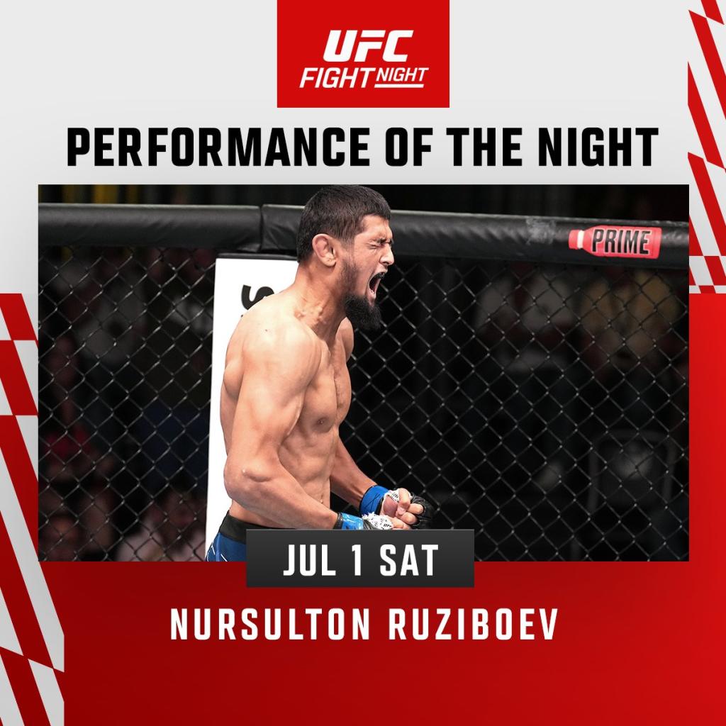 UFC Vegas 76 - Nursulton Ruziboev