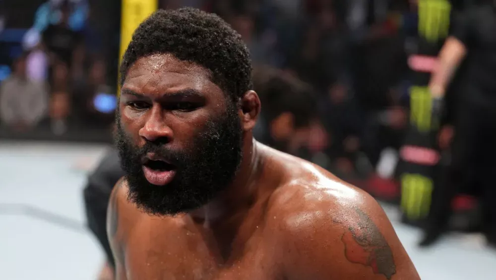 Curtis Blaydes pense avoir l'avantage en grappling sur Jailton Almeida