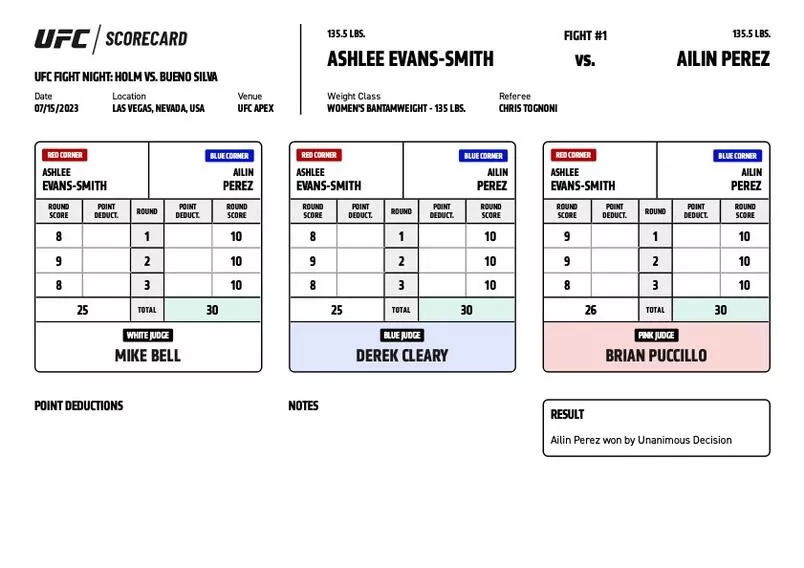 UFC on ESPN 49 - Ashlee Evans-Smith vs Ailin Perez