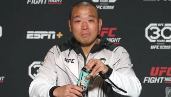 Jun Yong Park déclare que sa victoire sur Albert Duraev s'est déroulée exactement comme prévu |  UFC sur ESPN 49