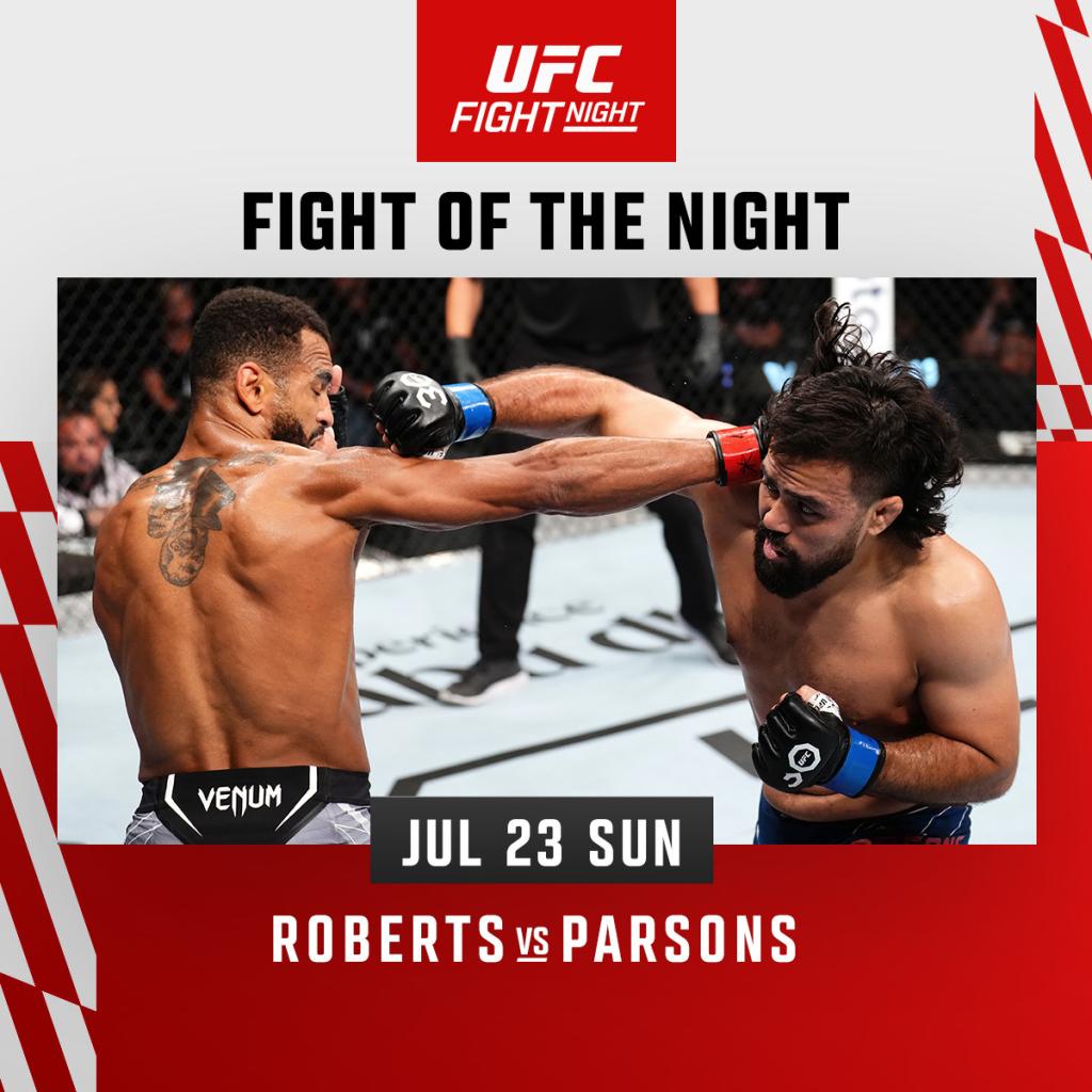UFC on ESPN+ 82 - Danny Roberts vs Jonny Parsons