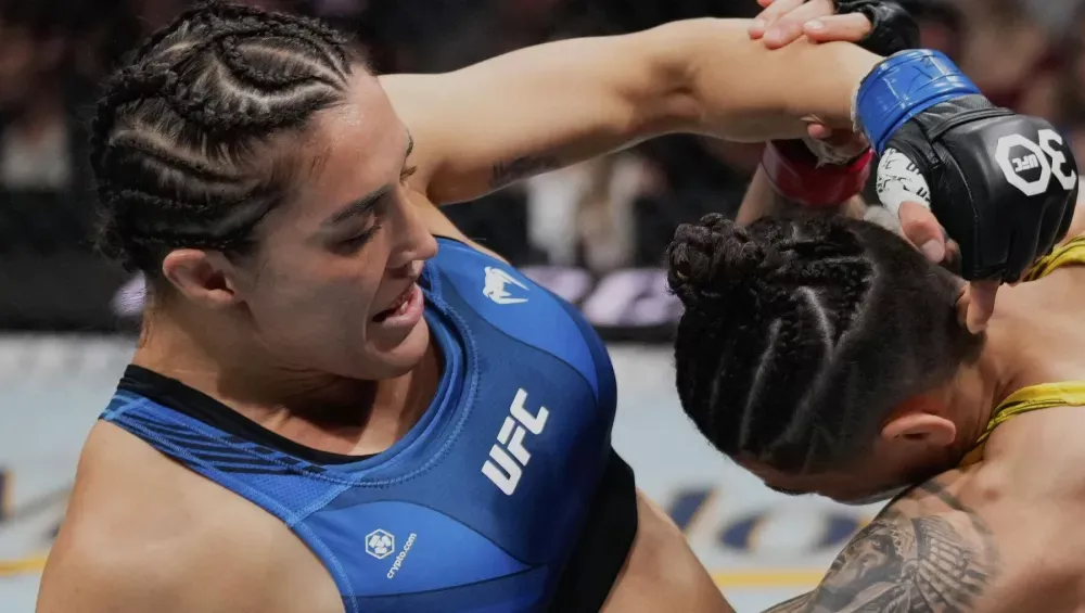 Tatiana Suarez après sa victoire à l'UFC Nashville : “Je mérite de combattre pour le titre”