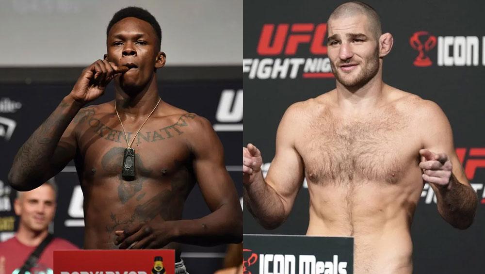 Le combat entre Israel Adesanya et Sean Strickland officiel pour l'UFC 293 à Sydney