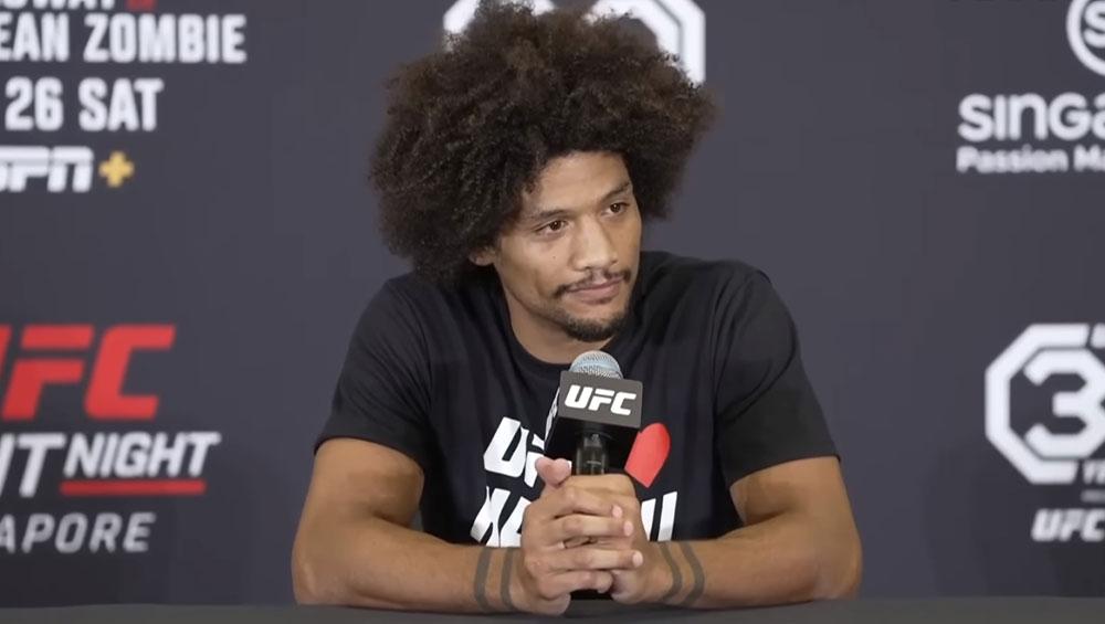 Alex Caceres ne considère pas Giga Chikadze comme son plus grand combat  | UFC on ESPN+ 83