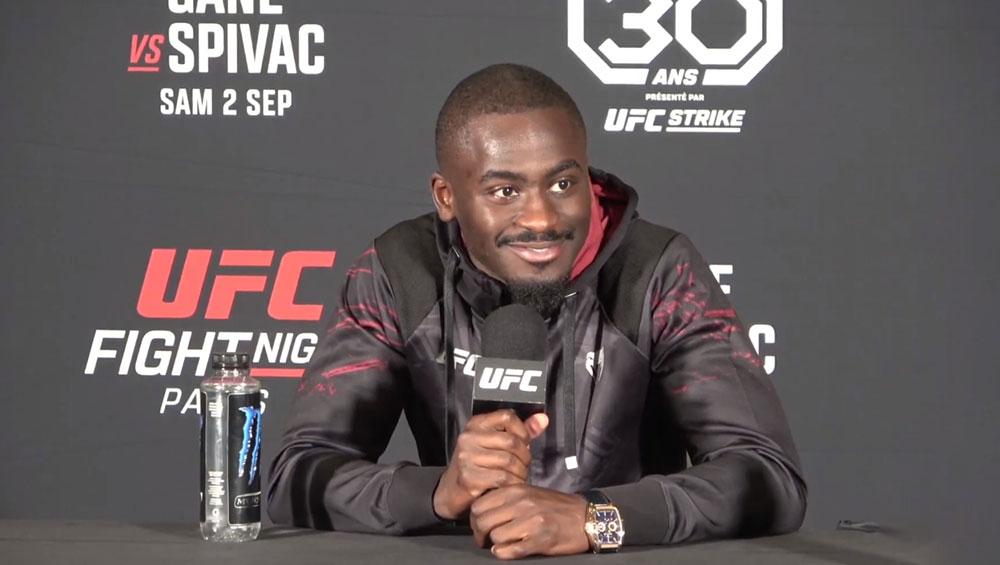 William Gomis est confiant à l'approche de son combat contre Yanis Ghemmouri | UFC Paris