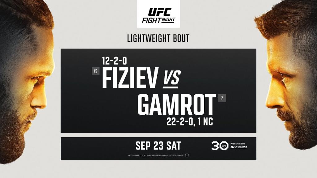 UFC on ESPN+ 86 - Fiziev vs Gamrot | Fight Promo