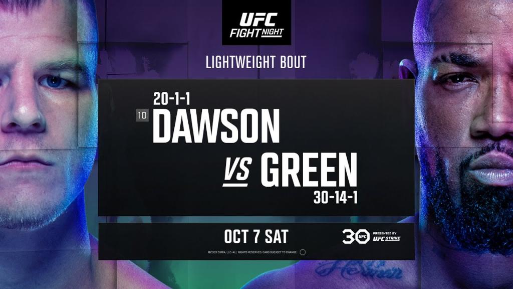 UFC on ESPN+ 87 - Dawson vs Green : Fight Promo | UFC Vegas 80