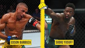 UFC on ESPN+ 87 - Présentation du combat : Edson Barboza contre Sodiq Yusuff | Las Vegas