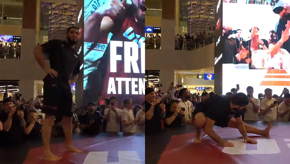 UFC 294 - Islam Makhachev : Open Workout Highlights