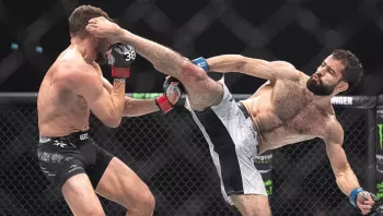 Le duel intrigant des poids plumes entre Muhammad Naimov et Nathaniel Wood a été aussi compétitif que prévu | UFC 294