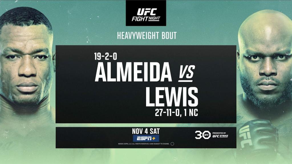 UFC on ESPN+ 89 - Almeida vs Lewis : Fight Promo | Sao Paulo