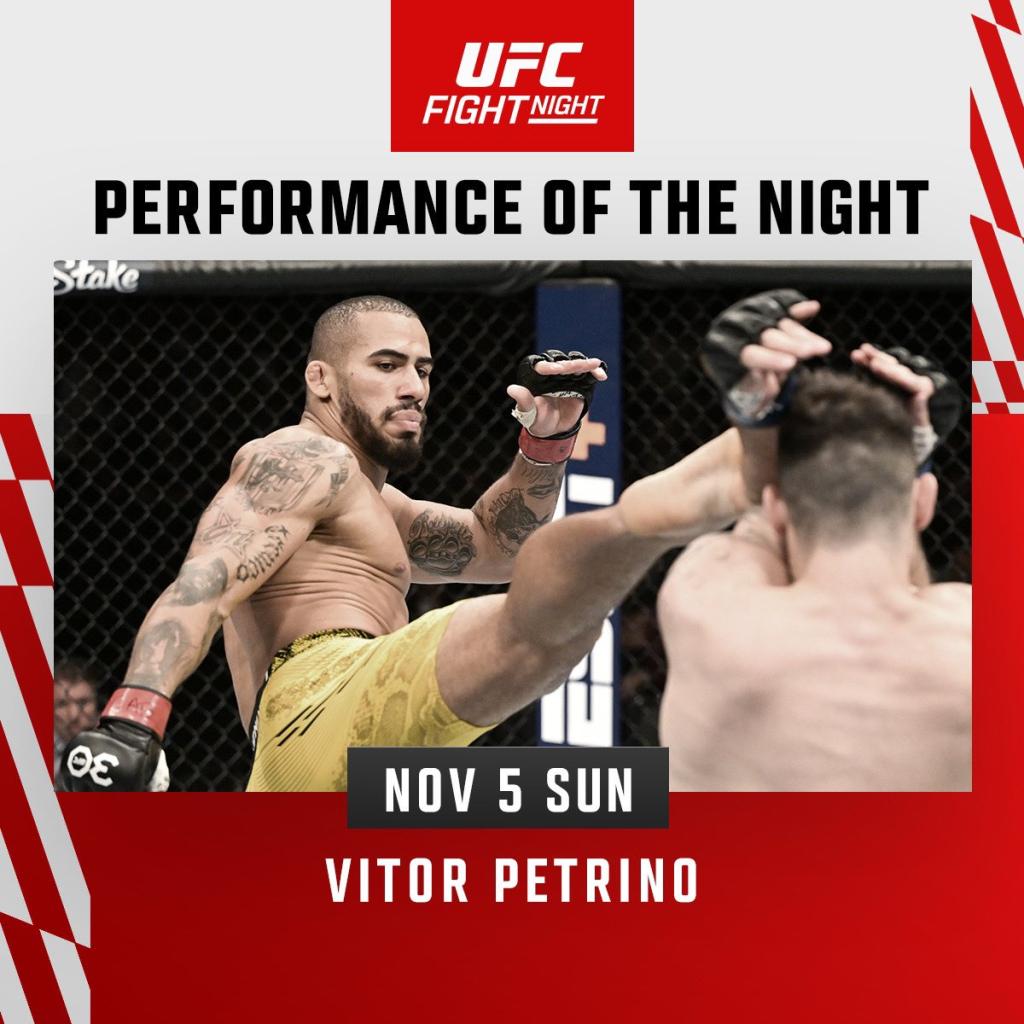 UFC on ESPN+ 89 - Bonus de combat | UFC Sao Paulo