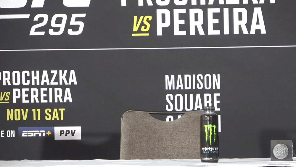 UFC 295 - Prochazka vs. Pereira : Media Day Live Stream | New York City