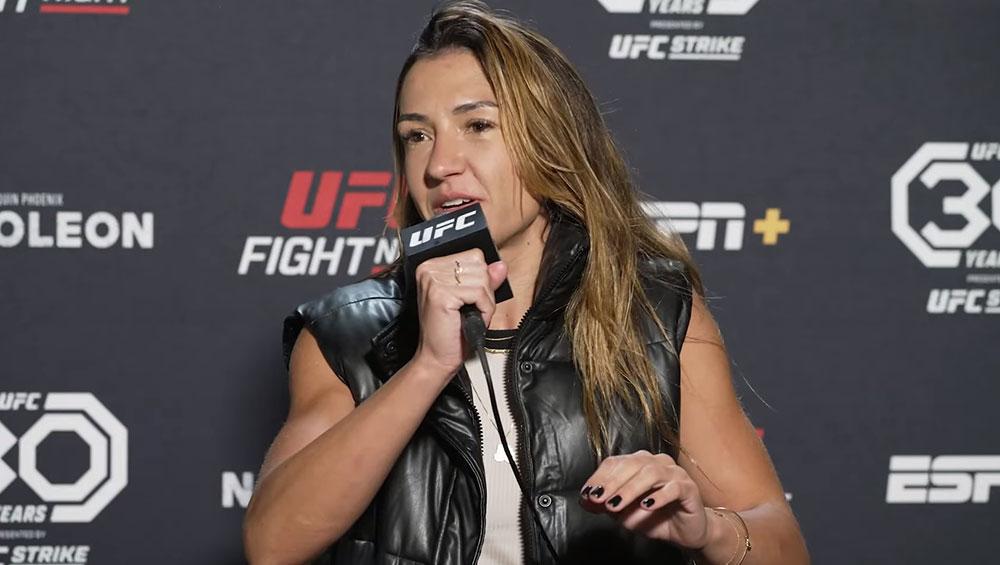 Amanda Ribas  : “C'est fou” d'affronter son ancienne colocataire Luana Pinheiro | UFC on ESPN+ 90