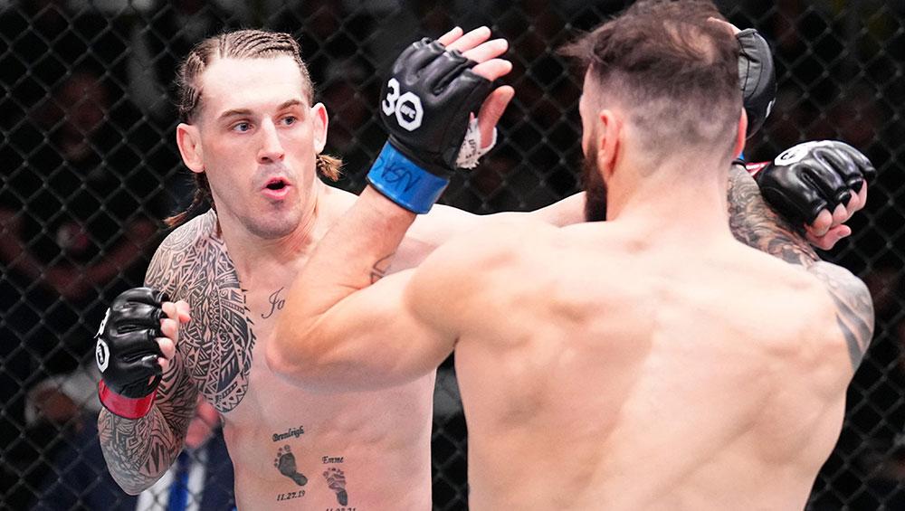 Brendan Allen souml Paul Craig dans le troisième round | UFC on ESPN+ 90