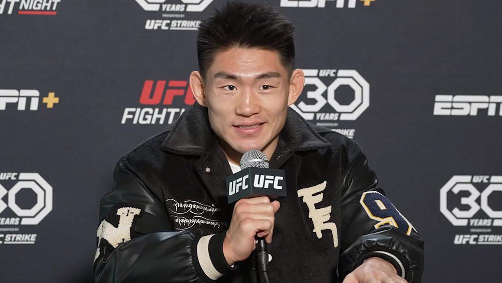 Song Yadong prévoit de défier Petr Yan après sa victoire | UFC on ESPN+ 91