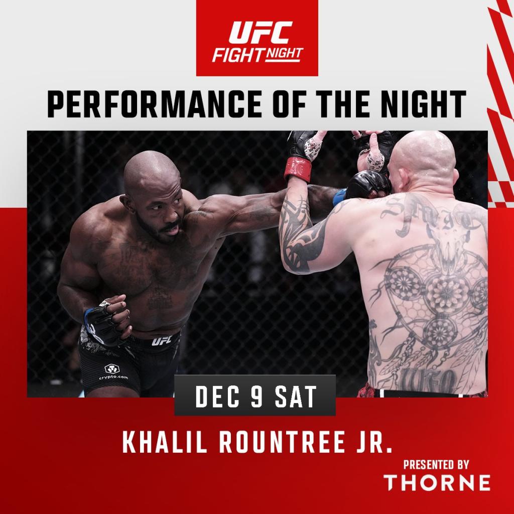 UFC on ESPN+ 91 - Bonus de combat | Las Vegas