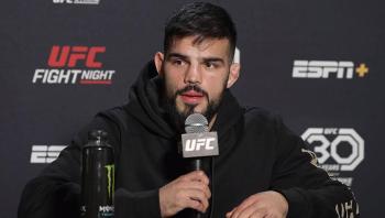 Nasrat Haqparast plaide en faveur d'un événement UFC au Maroc | UFC on ESPN+ 91