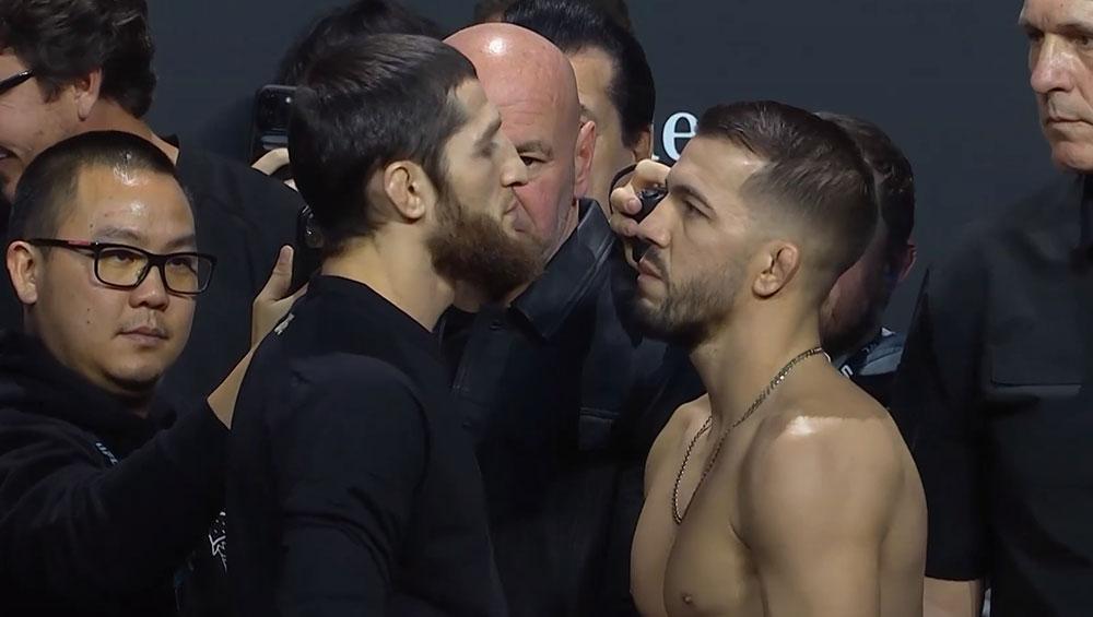 UFC 296 - La pesée cérémoniale : vidéos, photos, faceoffs | Las Vegas