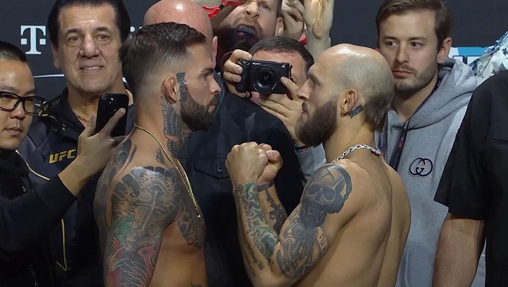 UFC 296 - La pesée cérémoniale : vidéos, photos, faceoffs | Las Vegas