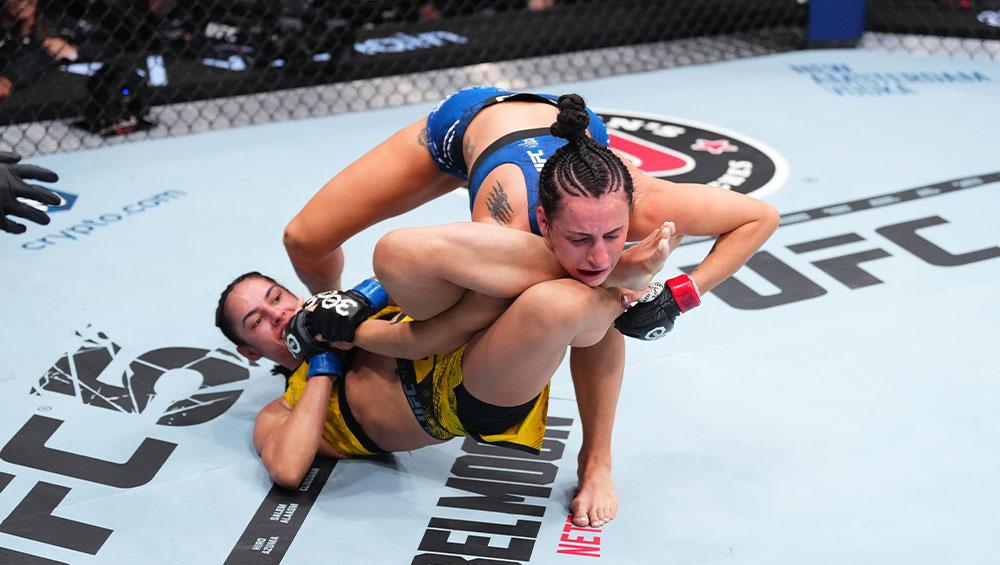 Ariane Lipski brille par soumission face à Casey O’Neill | UFC 296