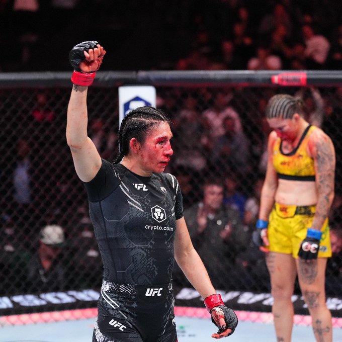 Irene Aldana triomphe dans un duel mémorable contre Karol Rosa | UFC 296