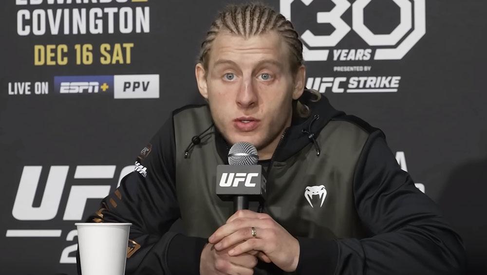 Paddy Pimblett répond aux critiques de l'ancien champion de l'UFC, Rafael dos Anjos : “S'il veut que je le mette KO, je le ferai” | UFC 296