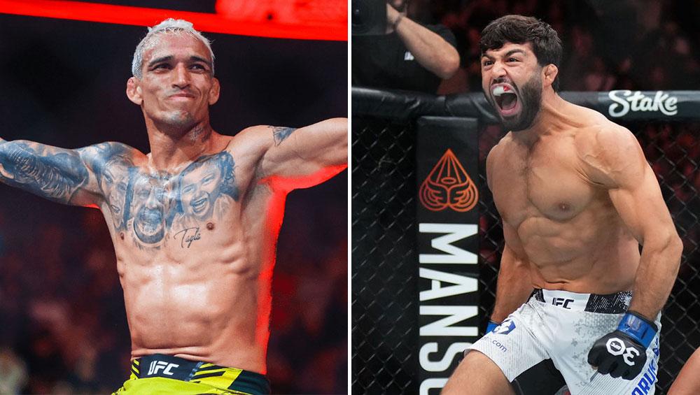 Charles Oliveira contre Arman Tsarukyan annoncé pour l'UFC 300