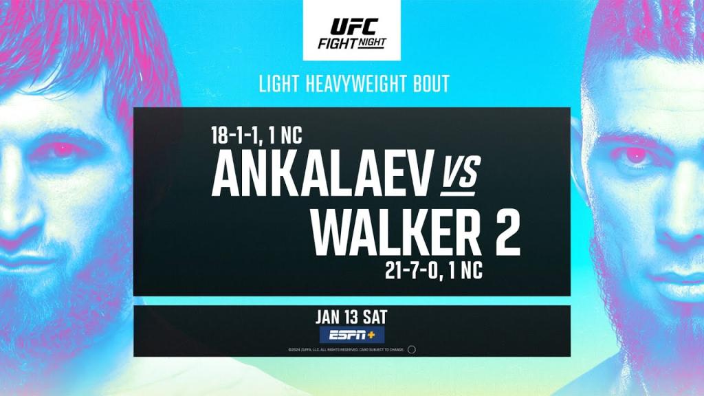 UFC on ESPN+ 92 - Ankalaev vs Walker 2 : Fight Promo | Las Vegas