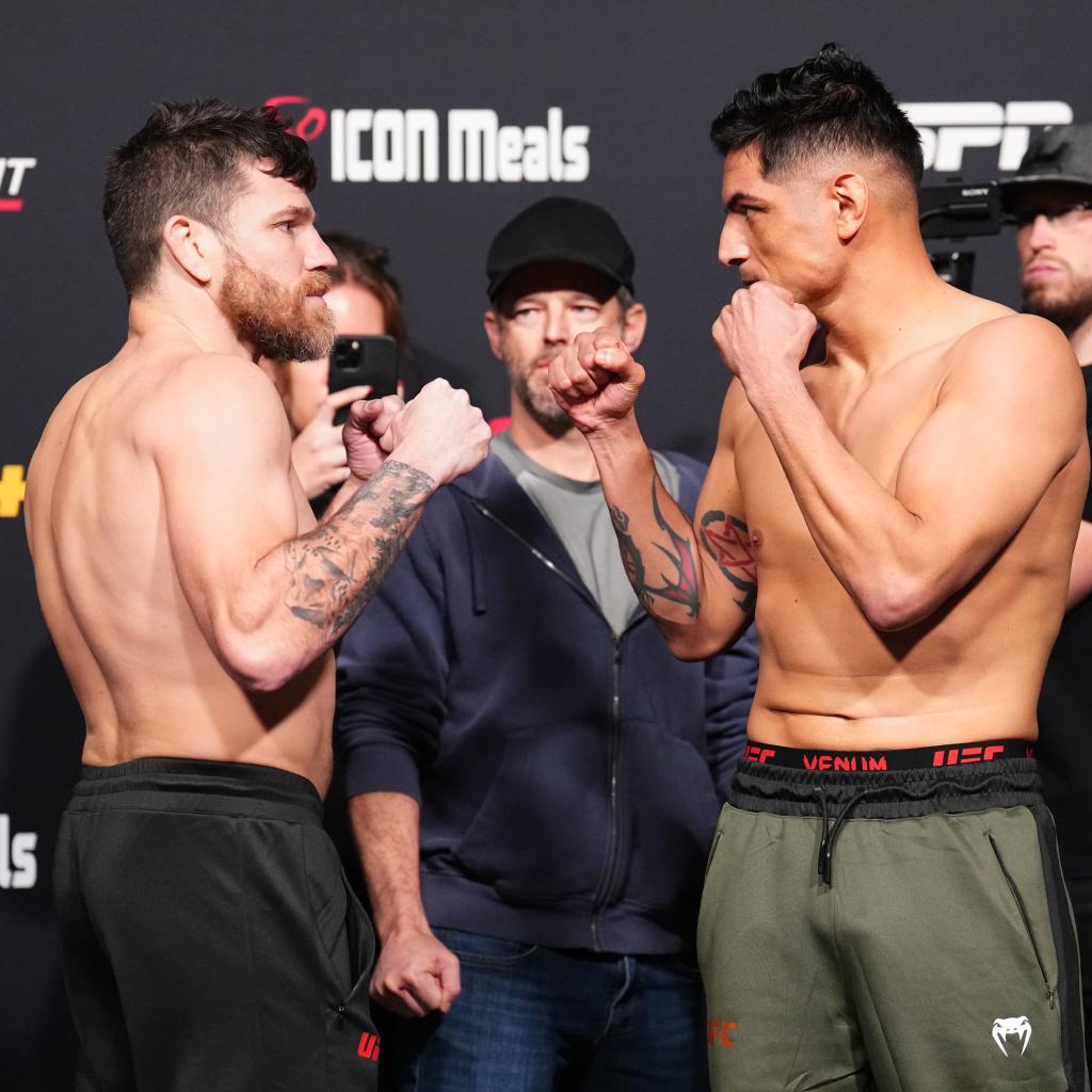 UFC ON ESPN+ 92 - La pesée : résultats, vidéos, faceoffs | Las Vegas