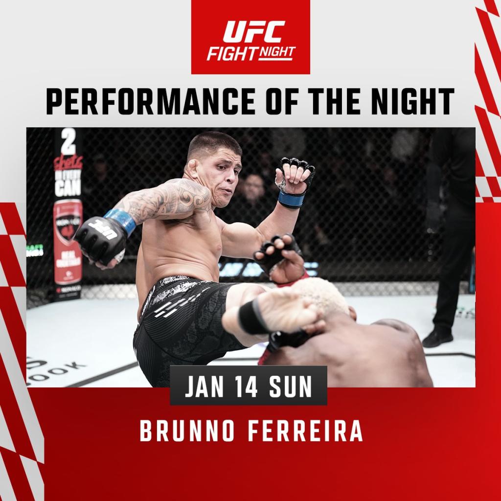 UFC on ESPN+ 92 - Bonus de combat | Las Vegas